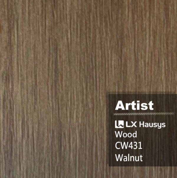 (LG) LX Hausys CW431 Walnut 建築裝飾膜