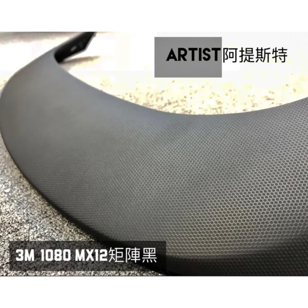 3M 2080 MX12 矩陣黑 鑄造級 車貼膠膜 包膜 改色：圖片 2