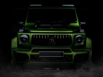 2022.5>>接獲全球首批BRABUS G800施工