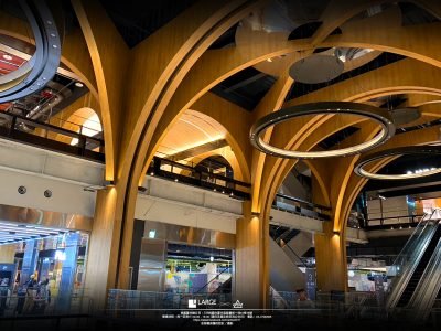 2023.10>>接獲裕隆城大型商場貼膜工程
