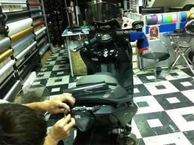2013>>導入車體貼膜代工技術貼膜代工技術